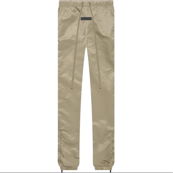 FEAR OF GOD ESSENTIALS ‘Oak’ Suit Nylon Coach Jacket + Nylon Track Pant - Picture 10 of 10